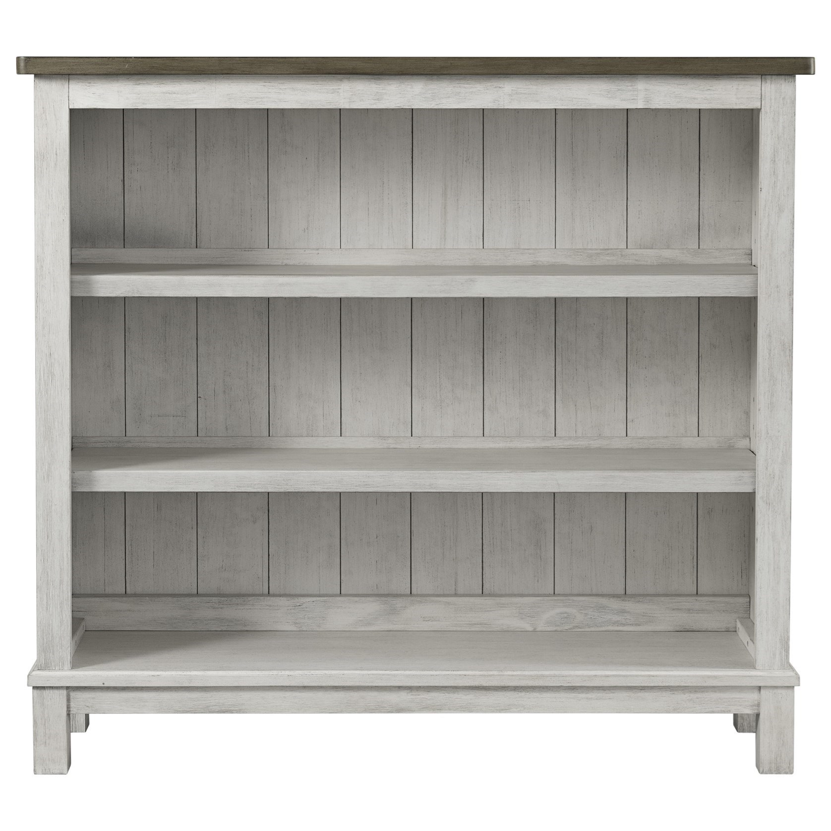 Westwood Design Timber Ridge Relaxed Vintage Hutch Bookcase Wayside
